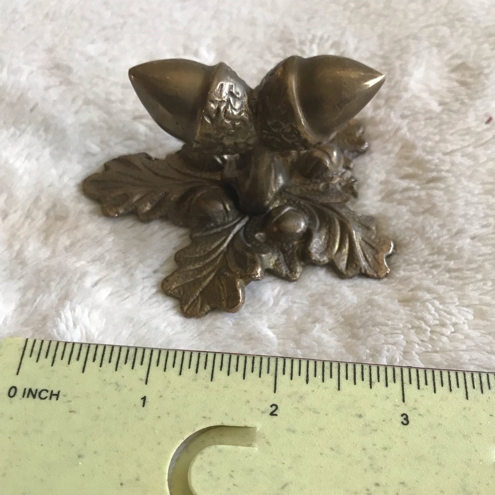 Ruffoni solid brass Acorn cookware knob for lid